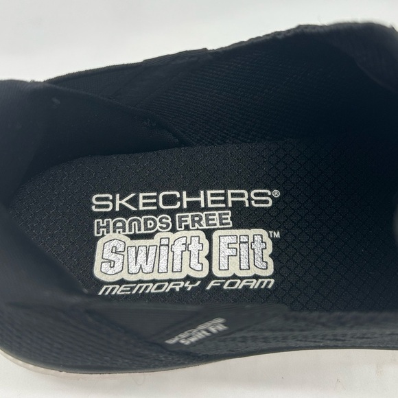 Skechers Swift Fit Hands Free Sneakers Black Size 8 NWT - Picture 11 of 11